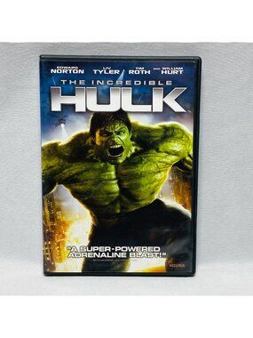 The Incredible Hulk DVD 2008 Edward Norton Liv Tyler Universal Pictures